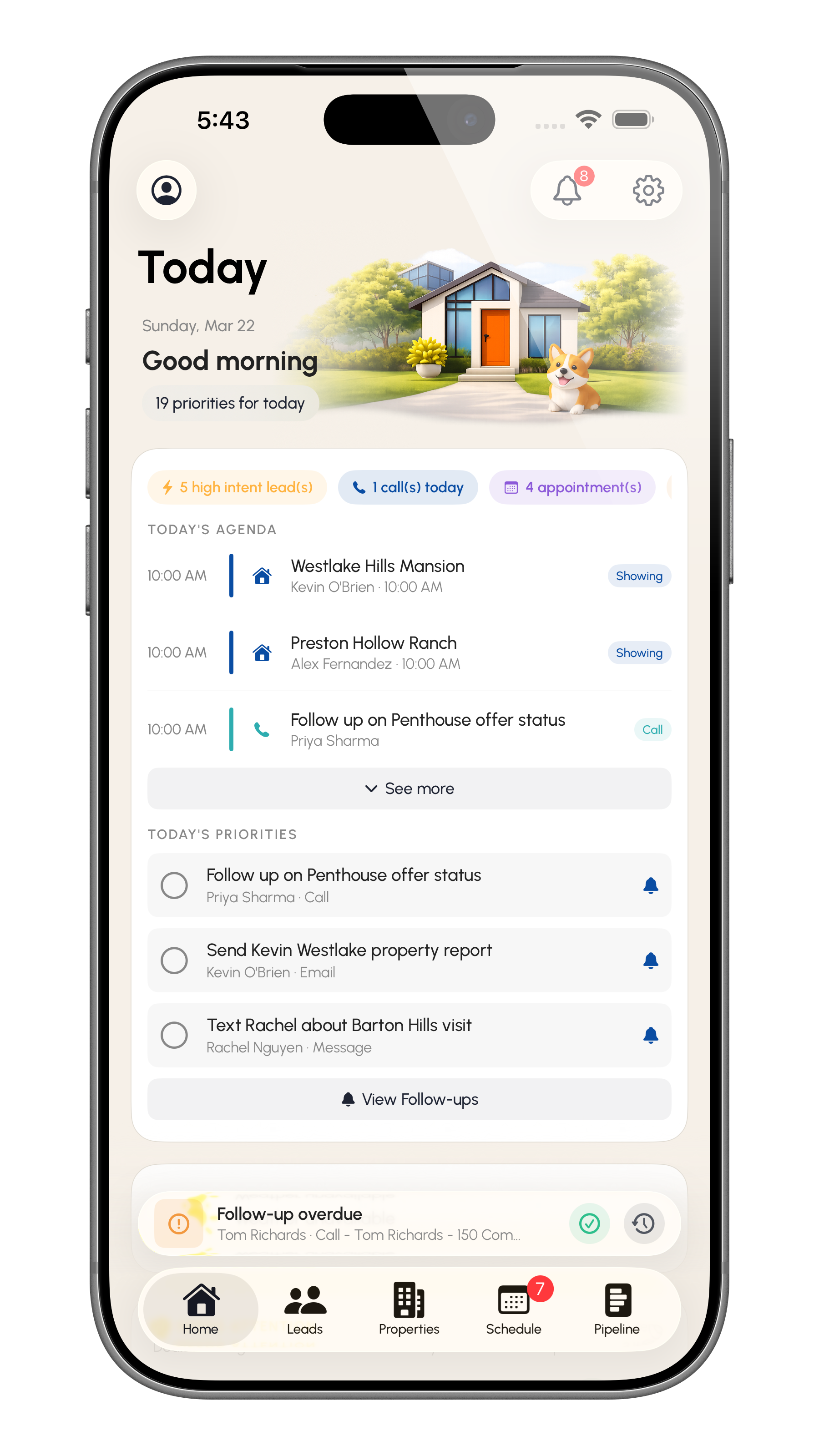 OpenHouse App Screen